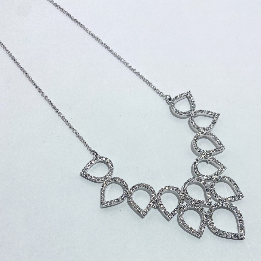 Touchstone Crystal by Swarovski Tear Drop Necklace